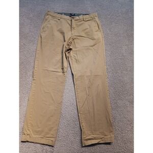 Dockers Straight Fit Khaki Chino Pants Men's 34x32 Beige